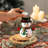 Jar Candle with Ceramic Holder