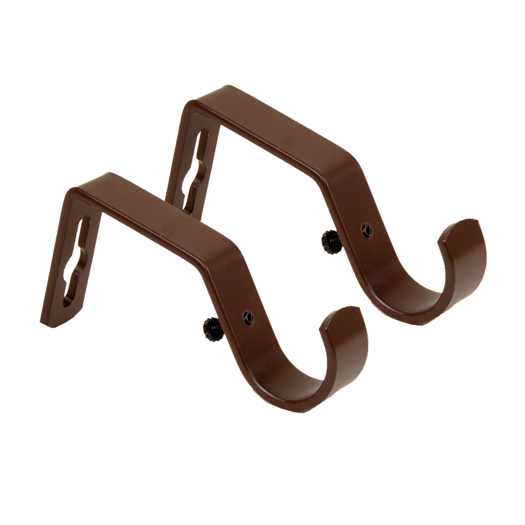 Alisya Steel Mounting Bracket (Set of 2) Red Barrel Studio® 