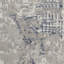 Tapis abstrait gris / bleu Zumbrota-813076391