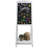 Freestanding Melamine Small - 2' - 4' Chalkboard