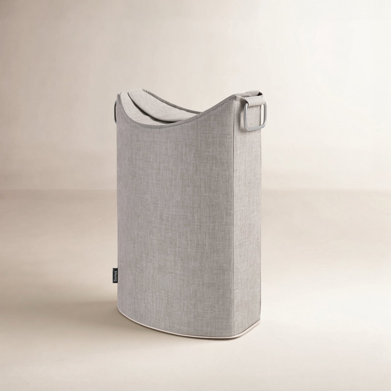 FRISCO Laundry Hamper, Light Gray