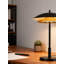 Lampe de bureau industrielle avec port de charge USB-C, 3 couleurs de température et à intensité variable, abat-jour double couche pour le chevet, le bureau et le salon