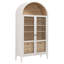 Vitrine de rangement arquée 74 po Nolan-107335492