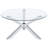 Nyahlee Round Coffee And End Table Set Chrome-1114464378