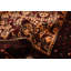 Tapis beige et rouge Teimani 4 pi 6 po x 6 pi 9 po