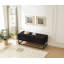 Banc de rangement en velours 46,1 po Jiayi-1127437845-1084104301