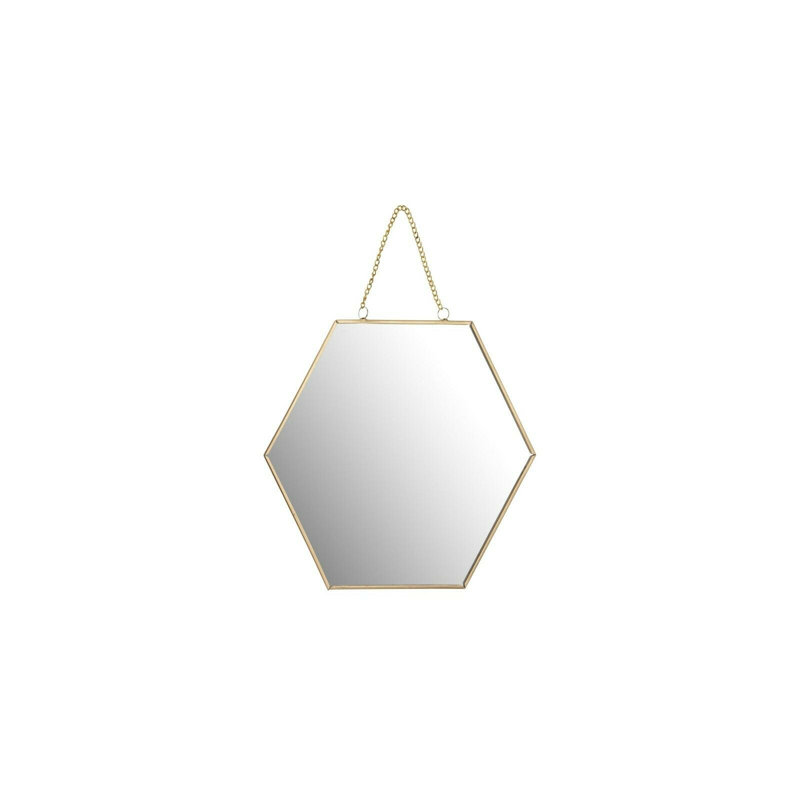 Miers Metal Flat Wall Mirror, 17cm H x 17cm W