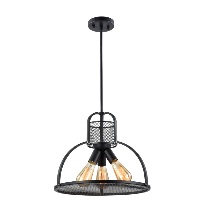 Lustre linéaire moderne Spoutnik 3 lumières Demitri
