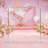 9.9ft X 9.9ft Heavy Duty Background Backdrop Wedding Stand Pipe And Drape Kit