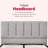 Upholstered Platform Bed, Tufted Headboard(Only Bed)-890478550-890478551