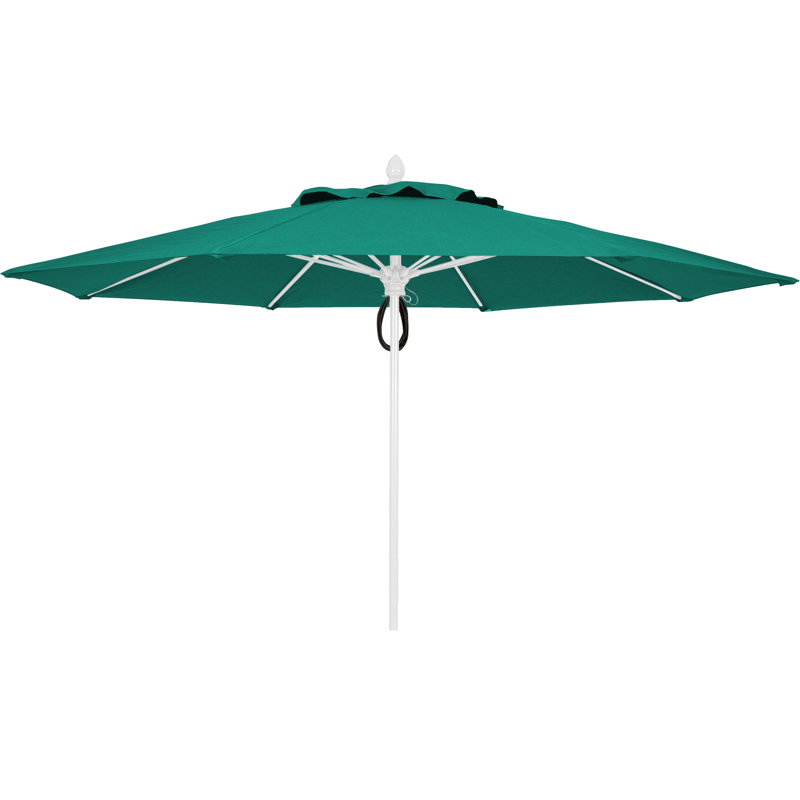 Parasol de marché 11 'Prestige, Sarcelle, Terra