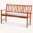 50 Solid Wood Garden Bench with 800 lbs Capacity