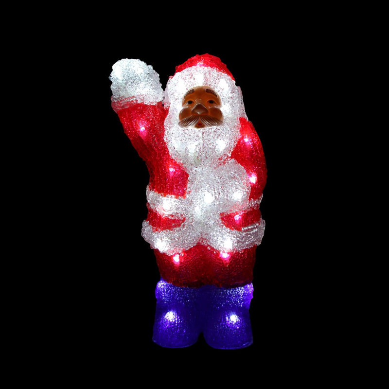 Décoration de Noël 14 po en acrylique de qualité commerciale