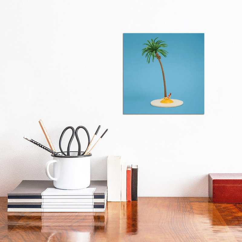 Fried Island by Pepino De Mar - Wrapped Canvas Print, 30.48 cm H x 30.48 cm W
