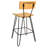 Counter Stool with Metal Frame