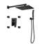 Système de douche complet avec valve brute Elin