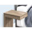 Table d'appoint polyvalente en forme de C pour une utilisation pratique partout dans la maison