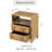 Manish 2 Drawer Nightstand With Charging Station-1465036417