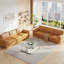 3 Seater Faux Leather Sofa-271688273
