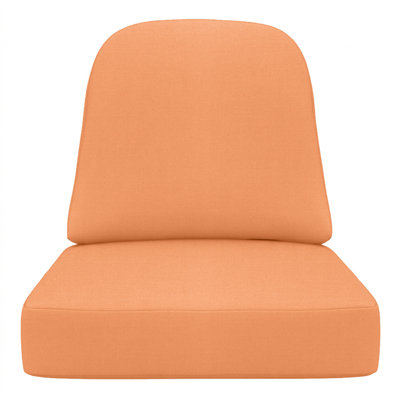 Siège / dossier en rotin 22 po x 24 po x 5 po Arthor Sunbrella, coussin de remplacement pour mobilier d'extérieur Alexandria