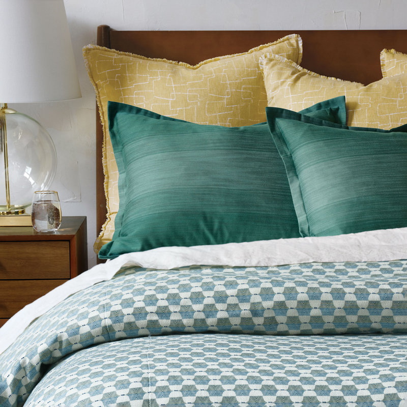Twin Palms Duvet Cover, Cal.King Duvet Cover + 8 Additional Pieces
