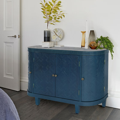 Richard Wooden Sideboard with 4 Doors & Shelves by Winston Porter