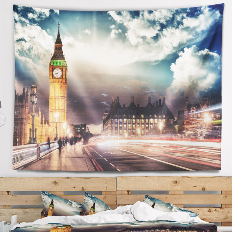 Polyester Tapestry, 32" H x 39" W