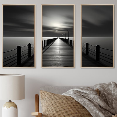 «Bridge To Nowhere Scenery III», ensemble d'art sur toile