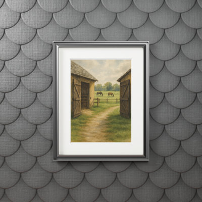 Posters Single Picture Frame Print