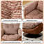 Fauteuil inclinable rotatif 360 ° en lin pour chambre à coucher-2122014131
