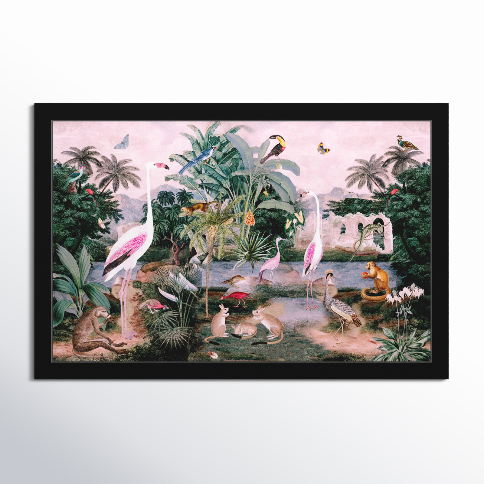 The One Place Day, 36" H x 54" W x 0.5" D