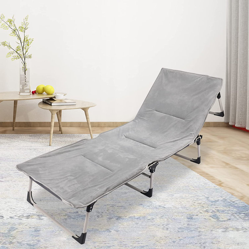 Chaise longue inclinable 4 positions