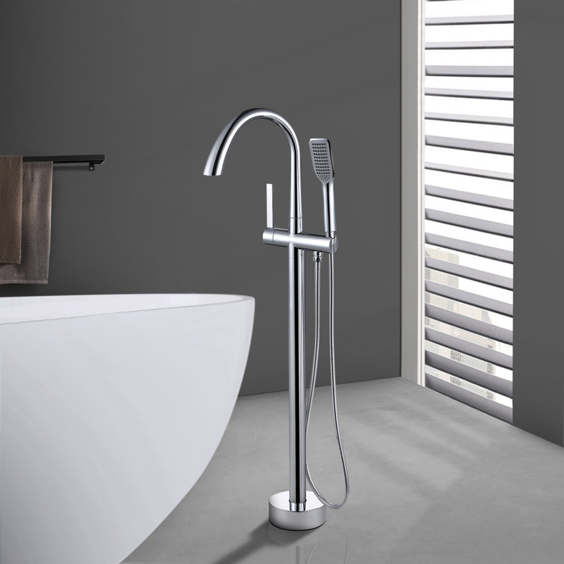 Freestanding Tub Filler, Chrome