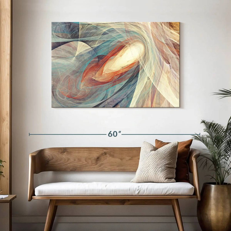 Avery Comet Trail Digital Abstract, 30" H x 45" W