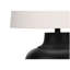 Lighting, 26"h, Table Lamp, Black Metal, Ivory / Cream Shade, Transitional