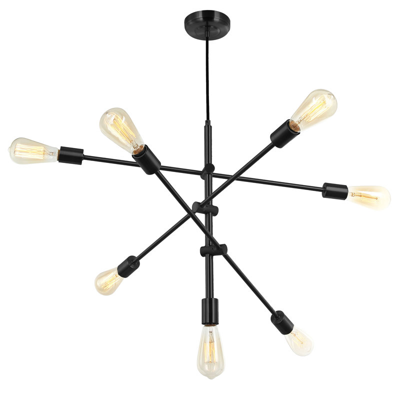 Neela 7 - Light Dimmable Sputnik Chandelier