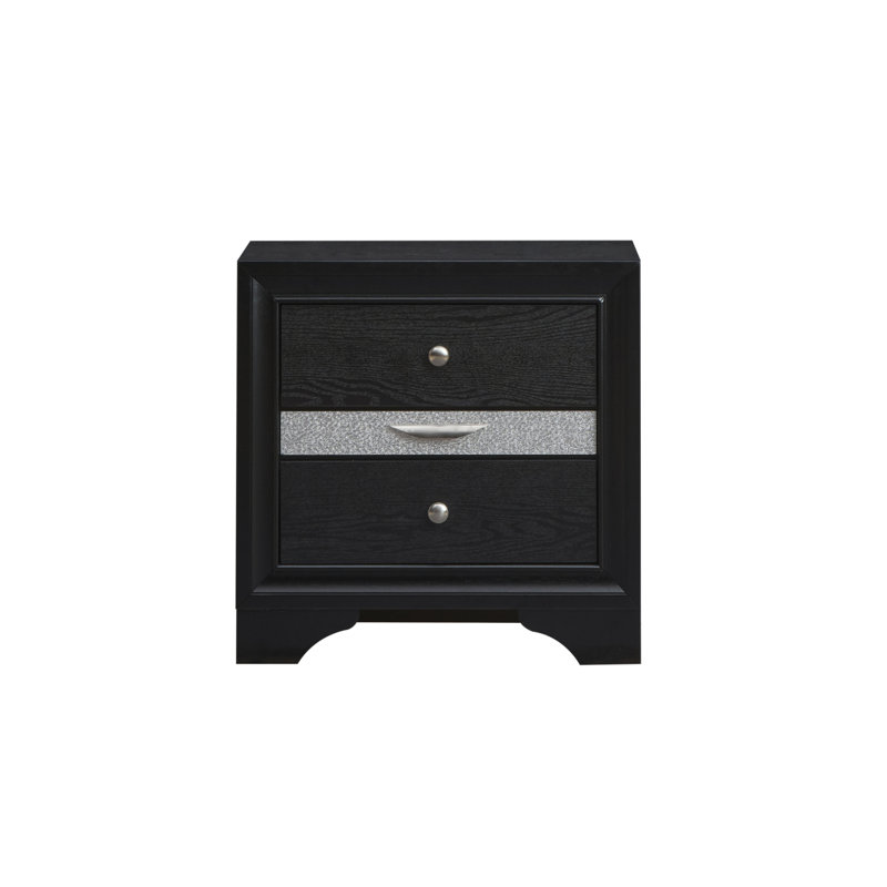 Madrid G02350-N Nightstand, Black