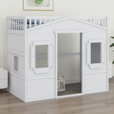 House Loft Bed With Ladder