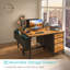 Bureau d'ordinateur avec tiroirs Bureau rectangulaire-499104567-491467277
