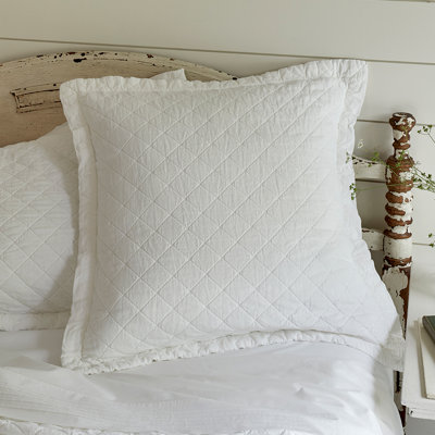 Salt River Grey Cotton Sham