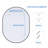 Metal Framed Oval Wall Mirror-702286475