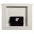 Adara 62" Fireplace, Antique White Finish