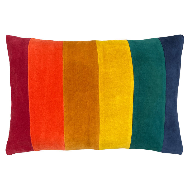 Striped Rectangular Cushion, Jewels