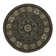 Heritage area rug Machine Woven Silver