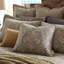 Endroit calme Waverly 75% coton / 25% lin rouge, coupé par cour-116285535