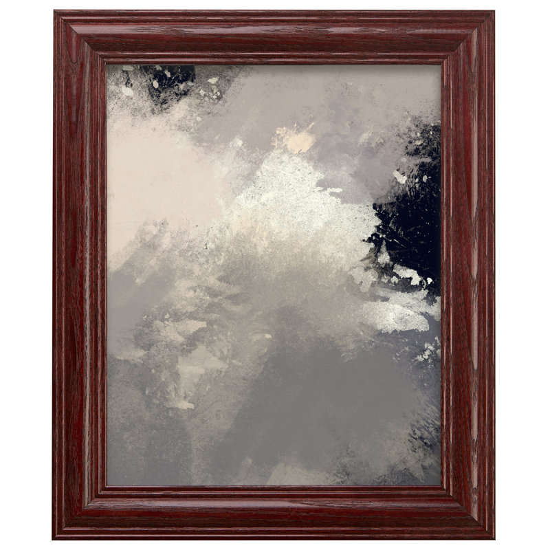 Aftinia Wood Beveled Picture Frame, Cherry Red, 12" x 16"