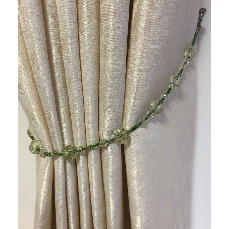 Trisler 1.5cm Curtain Holdback/Tieback, Emerald
