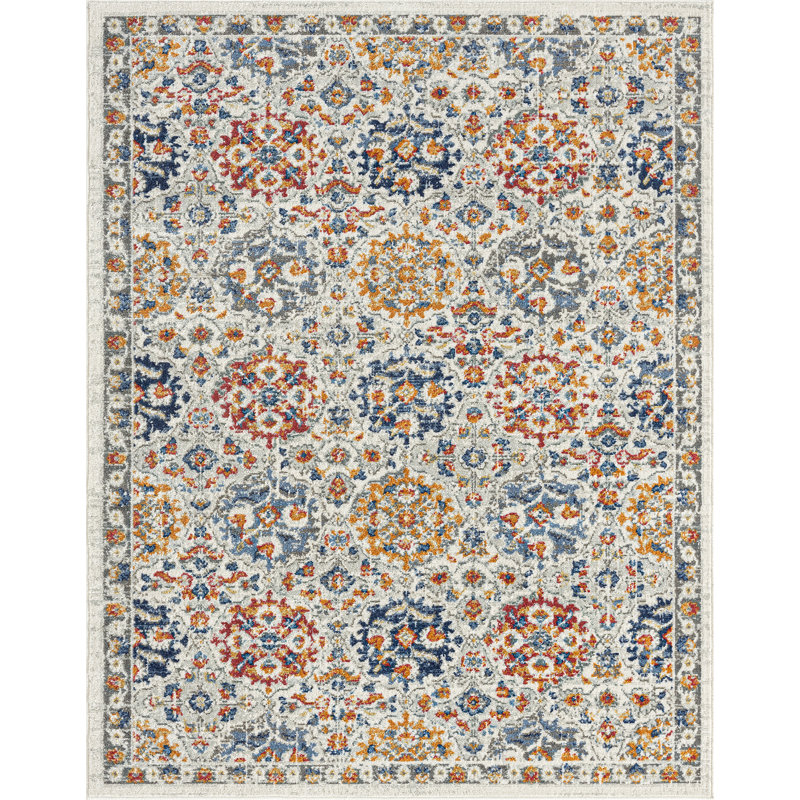 Tapis oriental Adriana, Rectangle 6 pi 7 po x 9 pi 3 po