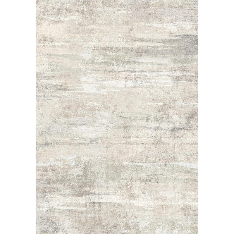 Washable Kitchen Rug: Easy-Clean Entryway Hallway Carpets Non Slip Non-Curl Edge Rugs for Laundry Bathroom Indoor Modern Abstract Home Decor Floor Mat for High Traffic Area Beige