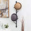 Gertude Iron Wall 6 - Hook Wall Mounted Coat Rack-1081090565